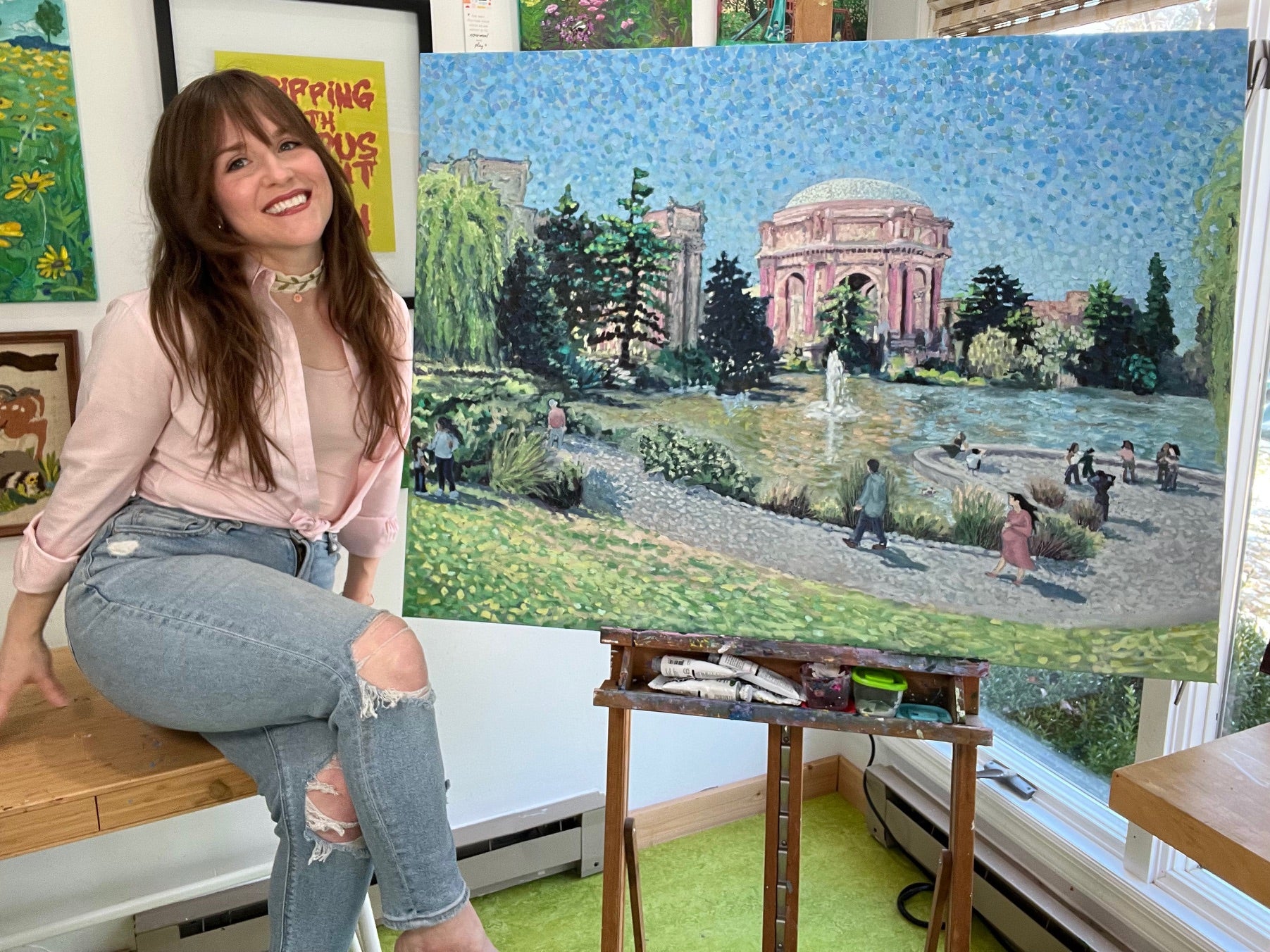 A Sunday Afternoon at the Palace of Fine Arts