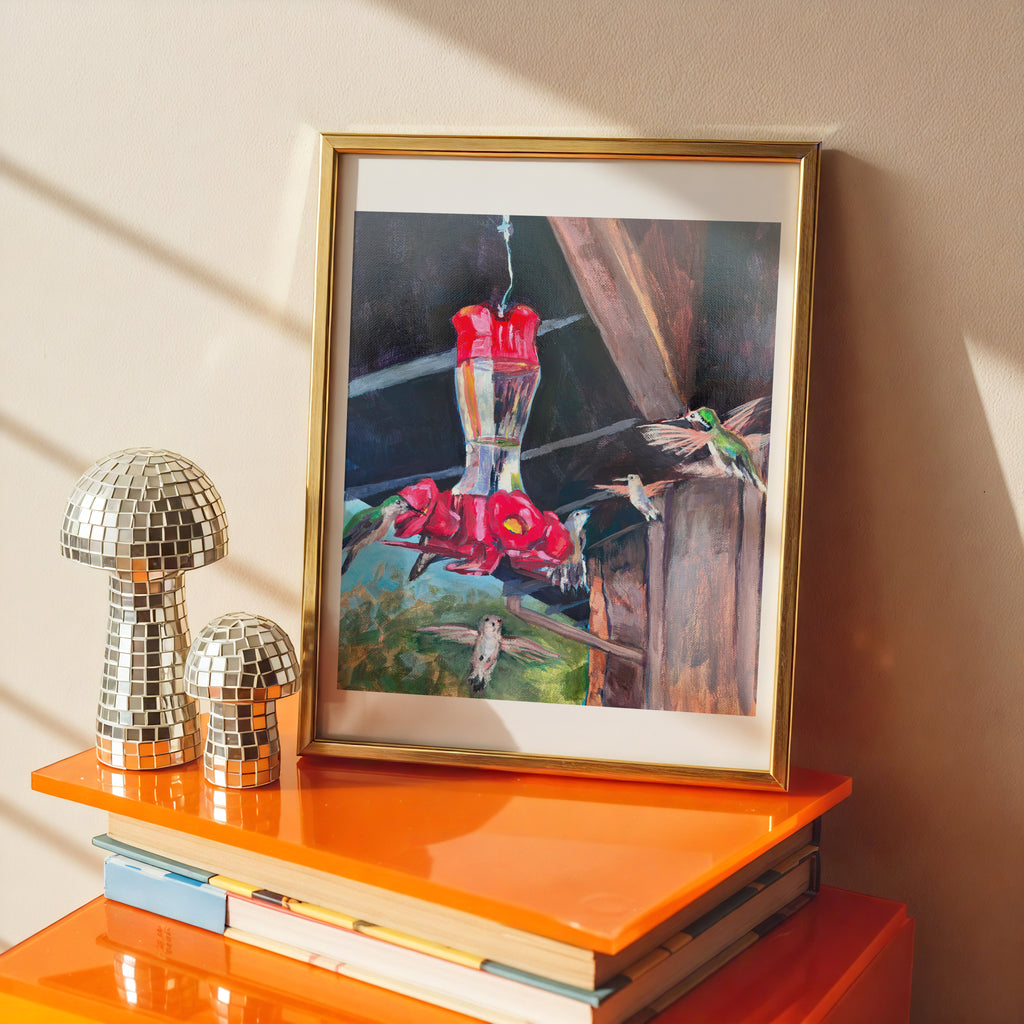 Hummingbird Haven Print