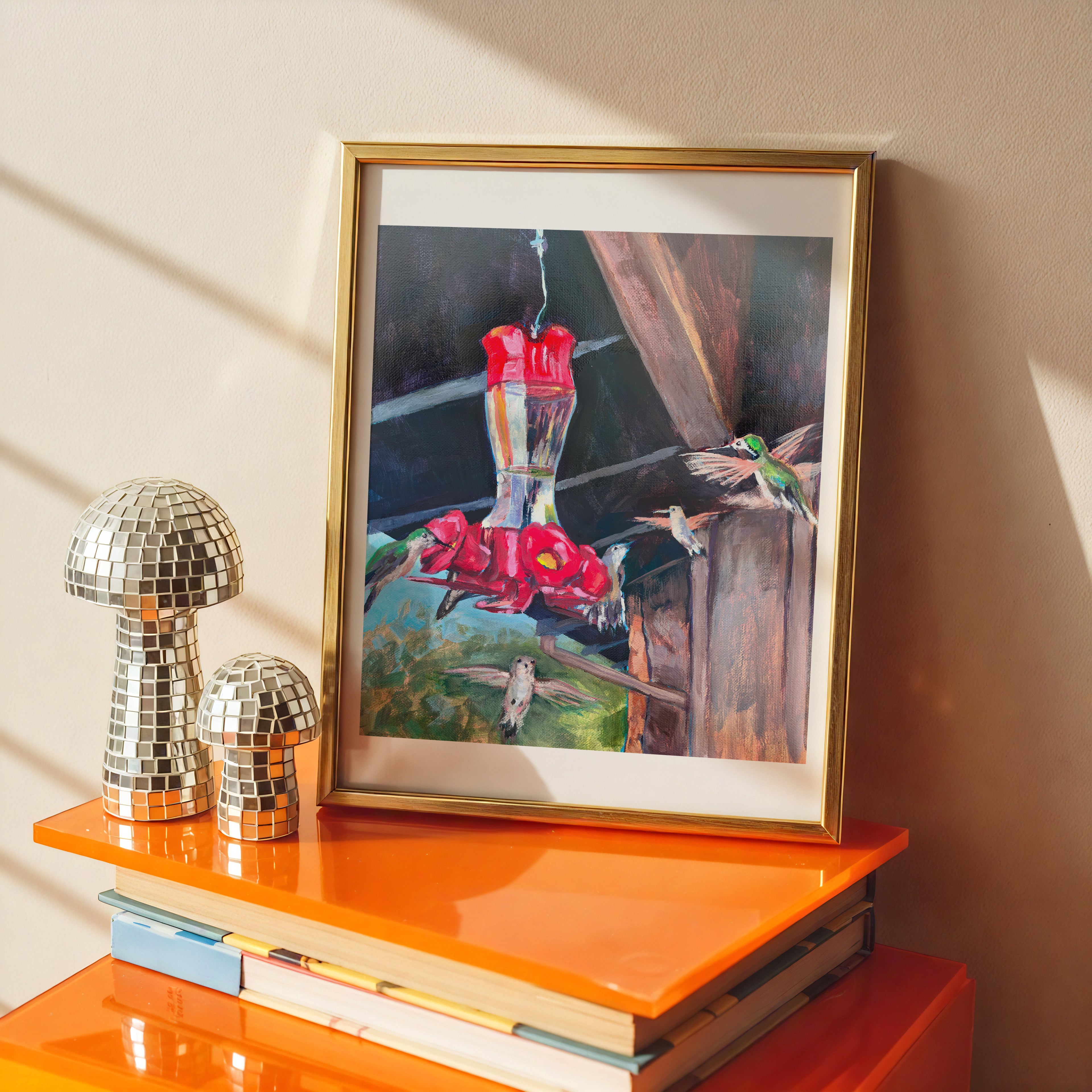 Hummingbird Haven Print
